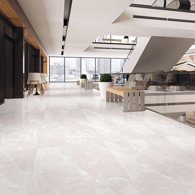 Large-Format Porcelain Floor