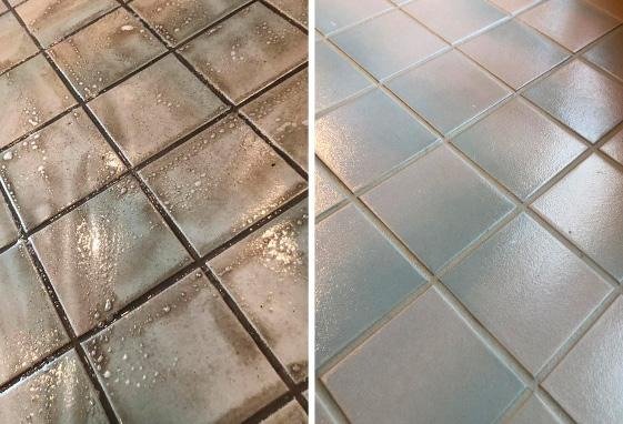 Tile Restoration — Before & After